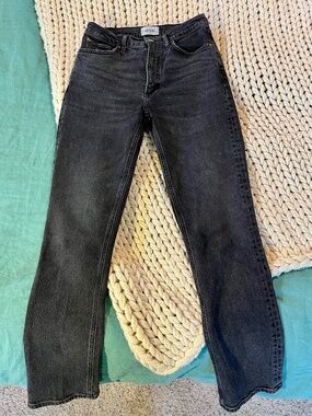 AGOLDE High Rise Stovepipe Jeans